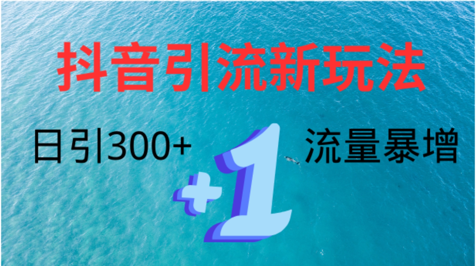 创业粉高效引流,抖音工具号玩法4.0,日引300+-资源智库