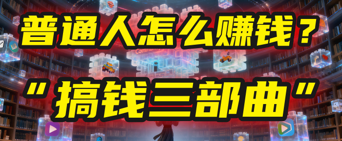普通人怎么赚钱?2025年马哥揭秘“搞钱三部曲”:从抄作业,到自创武功,月入10万+!-资源智库