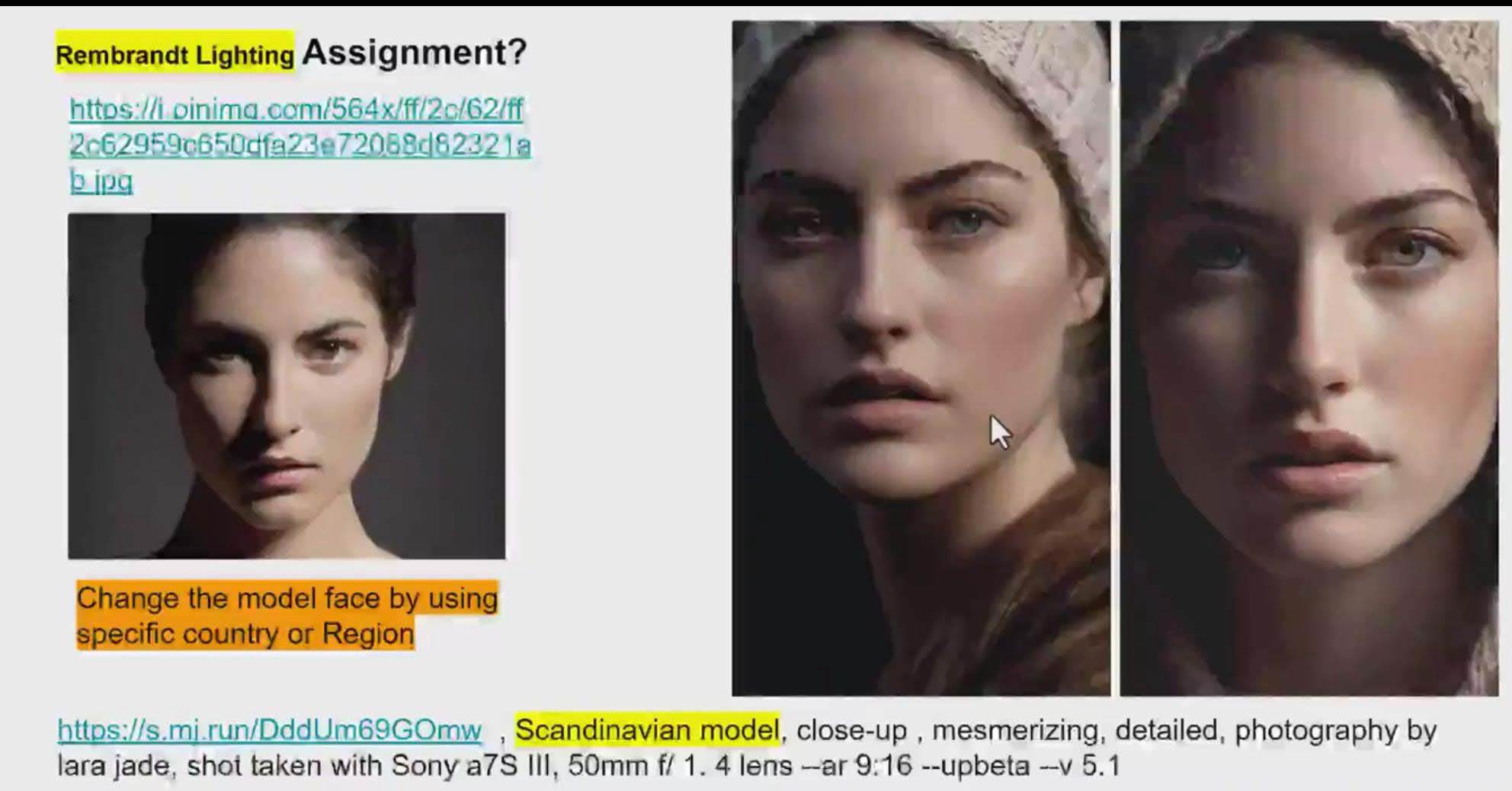 Midjourney v5 ChatGPT 和 Bard AI人工智能人像摄影大师班-15节-中英字幕-资源智库