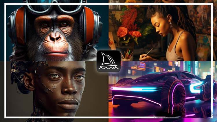 完整的Midjourney AI大型课程：AI绘图从初学者到精通-36节课-中英字幕-资源智库