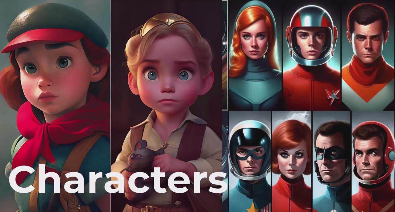 掌握 MidJourney V5 AI + ChatGPT创建一致的角色设计图像-22节课-中英字幕-资源智库